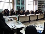 جلسه جمعیت بانوان فرهیخته استان آذربایجان شرقی