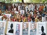 اعتراض مردم دهلی نو به حضور اوباما در هند