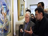 تابلوي حضرت ابوالفضل (ع) اثر محمود فرشچيان رونمايي مي‌شود