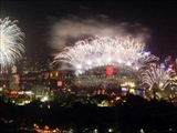 تصاویری از جشن سال نوی میلادی در جهان 