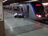 سانحه در ايستگاه مترو ميرداماد تهران 