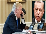 اردوغان به ترامپ: اگر از سوریه خارج شوید، شکست داعش را کامل می‌کنیم