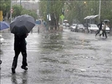 شدت فعالیت سامانه بارشی درآذربایجان شرقی طی روزهای یکشنبه ودوشنبه