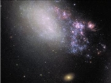  ناسا منتشر کرد یک کهکشان غیر عادی!