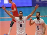 پیروزی قاطعانه تیم ملی والیبال مقابل روسیه/ ایران همچنان در صدر