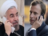  جزئیات مکالمه تلفنی مکرون و روحانی در آستانه گام دوم تهران 