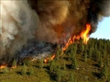  مهار آتش‌سوزی مراتع قره‌تیکان‌لو خداآفرین در جنگل های ارسباران