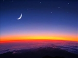  هلال صبحگاهی ماه رمضان را  رصد کنید/ ماه و عطارد در یک قاب