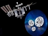 الماس، سوغات ایستگاه فضایی بین‌المللی!