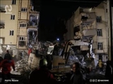  پنج فوتی و ۱۵ مصدوم در حادثه ریزش ساختمان پنج طبقه تبریز