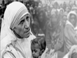 "مادر تِرزا" بانوي خدمت‏گزار بشريت (1997م)