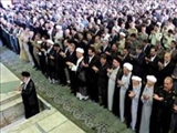 نماز عيد فطر به‌امامت رهبرمعظم انقلاب 