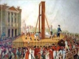 اعدام شاعر فرانسوي سال 1794میلادی 