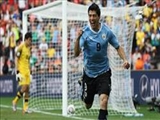 اروگوئه با دو گل سوارز به يك چهارم نهايي صعود كرد 