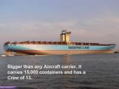 بزرگترین کشتی کانتینر دنیا
