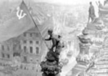 ورود ارتش سرخ شوروي به "برلين" پايتخت آلمان در پايان جنگ جهاني دوم (1945م)