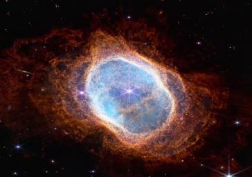  سفر تا نزدیکی یک ستاره در حال مرگ با تلسکوپ "جیمز وب"