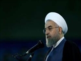 روحانی:ملت ما نخواهد گذاشت کلام رهبری روی زمین بماند/چشم ها به ایران دوخته شده است