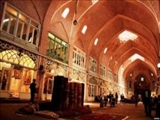 بازار مسقف تبریز به روی مسافران نوروزی باز است
