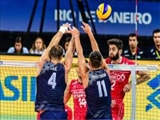  لیگ جهانی والیبال ۲۰۱۶؛ ایران مقابل آمریکا نتیجه بازی را واگذار کرد / باخت حسرت برانگیز
