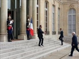  در جریان سفر به پاریس؛ ظریف با رئیس جمهور فرانسه دیدار کرد