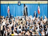 رهبر معظم انقلاب در ديدار هزاران نفر از اقشار مختلف مردم در روز عيد غدير: براي استحكام دروني اقتصاد بايد جلو اسراف را بگيريم