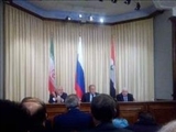 ایان نشست سه جانبه ایران، روسیه و سوریه در مسکو 