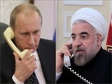 پوتین در تماس تلفنی با روحانی: همکاری با ایران ‏در عرصه بین المللی ادامه خواهد یافت