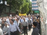 گزارش تصويري از راه پيمائي روز جهاني قدس شهرستان مراغه