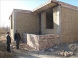 بازديد از عمليات ساخت خانه عالم روستاي ديزج حسين بيگ مرند