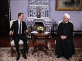  روحانی و نخست‌وزیر روسیه دیدار کردند