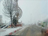 بارش برف پاییزی ارتفاعات آذربایجان شرقی را سفید پوش کرد