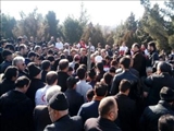 پیکر حجت الاسلام کنعانی در تبریز تشییع و تدفین شد