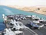آمريكا ناوگان پنجم دريايي خود را از بحرين به درياي عمان منتقل مي‌كند 