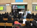 برگزاري گفتمان ديني حجاب و عفاف در مدرسه اهر 