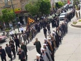 برگزاري تجمع بزرگ «عزاداران فاطمي» در شهرستان اسکو 