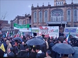 راهپیمایی یوم‌الله ۲۲ بهمن با حضور گسترده مردم تبریز