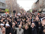 اجتماع هیئت‌ها و دسته‌های تبریز در عزای رهبر شهید انقلاب