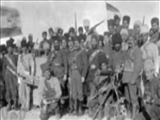 به توپ بستن تبريز توسط نظاميان دولت قاجار در جريان محاصره اين شهر (1288 ش)