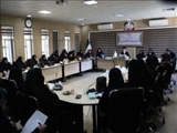 تکریم خادمان اعتکاف بانوان تبریز توسط تبلیغات اسلامی آذربایجان شرقی