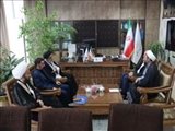 دیدار حجت الاسلام اصل نژادی با فرماندار شهرستان ورزقان