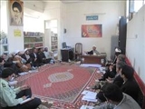 برگزاري جلسه ستاد ساماندهي شئونات فرهنگي شهرستان مرند 
