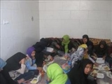 اردوي پايگاه تابستاني فاطمه معصومه به امامزاده چکان (ع)مراغه