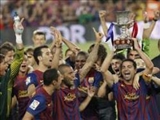 بارسلونا قهرمان سوپرجام اسپانيا شد