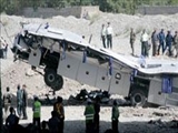 واژگونی اتوبوس 22 کشته و زخمی برجاي گذاشت