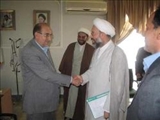 ديدار مدير كل تبليغات اسلامي استان آذربايجان شرقي با فرماندار شهرستان مرند