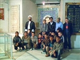 برگزاري اردوي زيارتي کانون فرهنگي امام رضا(ع) روستاي کوزه کنان شهرستان شبستر
