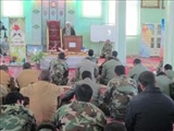 محفل انس با قرآن در تيپ 3 پياده ارتش مرند برگزار شد 