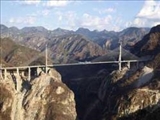 بلندترين پل معلق دنيا در مکزيک ساخته شد 