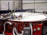 تصویری از ساخت آینه بزرگترین تلسکوپ جهان 